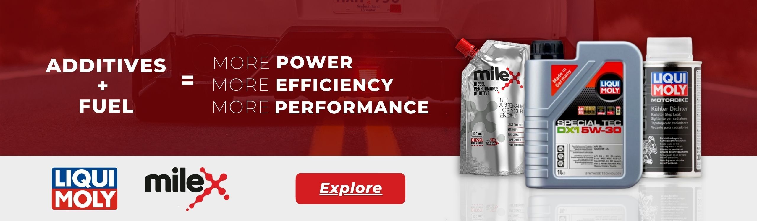 Enhance Your Vehicle's Performance with Premium-Quality Oil and Fuel Additives