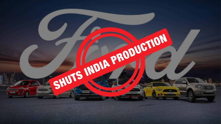 Ford to Shut Manufacturing in India – to Continue With Premium Imports