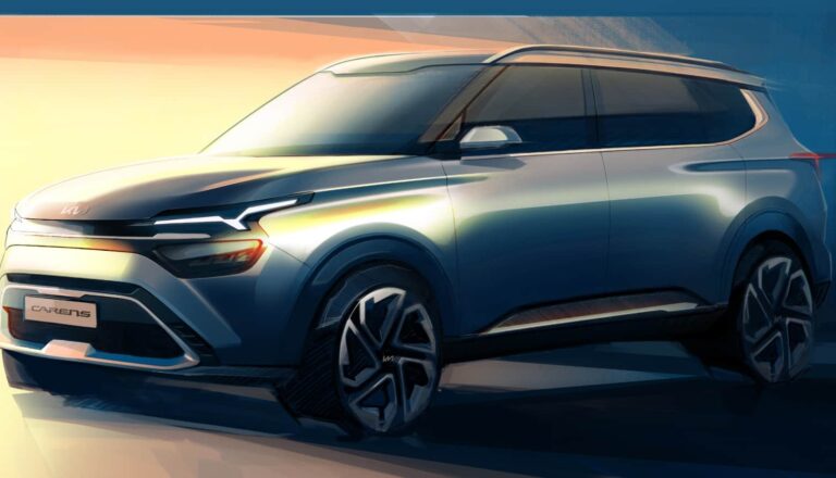 2022 Kia Carens Sketches Revealed – Debut on 16th