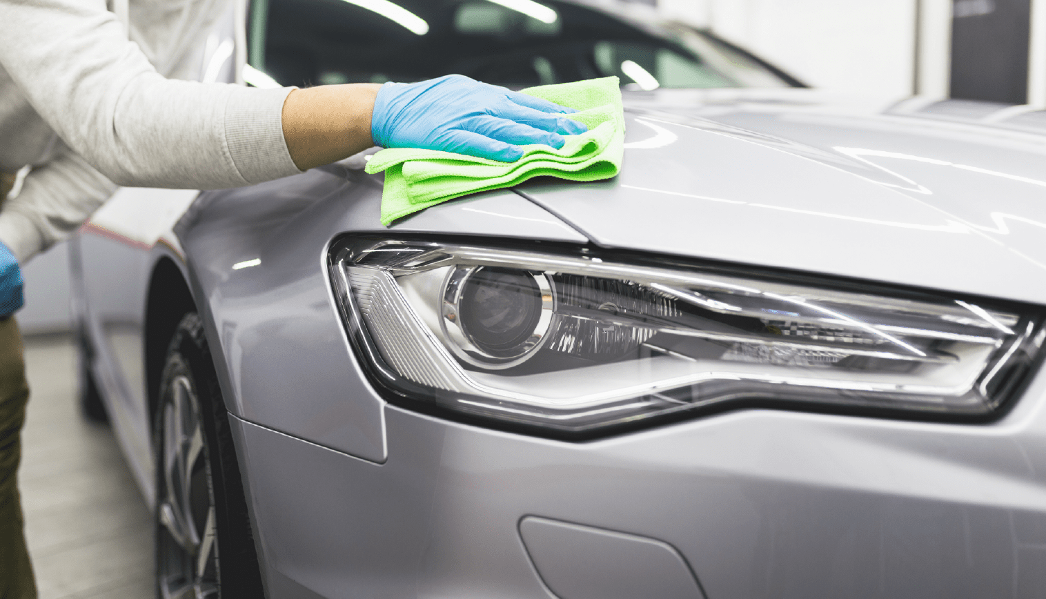 What is waterless car wash detailing?
