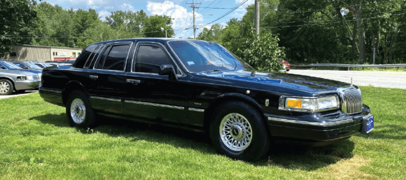 Armoured Lincoln Town Car