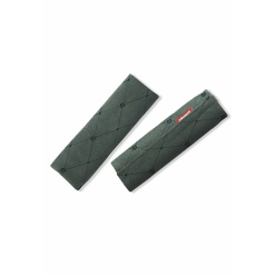 Elegant Fabric Seat Belt Shoulder Pads Grey E