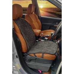 Elegant Space CoolPad Car Seat Cushion Black and Grey Colour