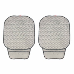 Elegant Caper Cool Pad Car Seat Cushion Grey (Set of 2)