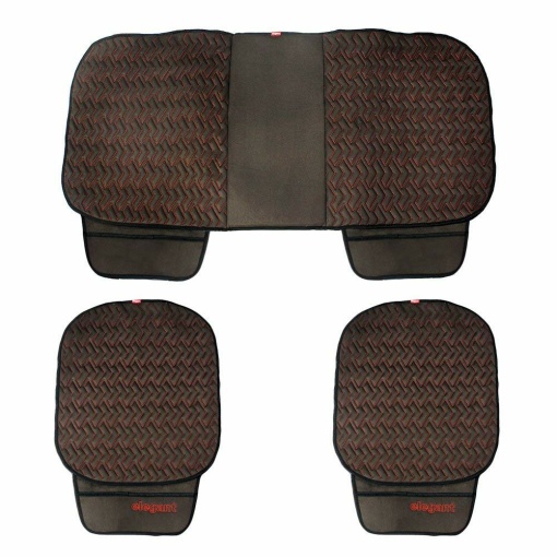 Elegant Caper CoolPad Car Seat Cushion Black and Red Colour