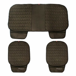 Elegant Caper CoolPad Car Seat Cushion Black and Grey Colour