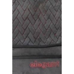 Elegant Caper CoolPad Car Seat Cushion Black and Red Colour