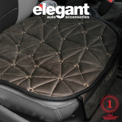 Elegant Space CoolPad Car Seat Cushion Black and Grey Colour