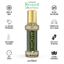 Involve Rainforest Simple Lily Scent Car Perfume