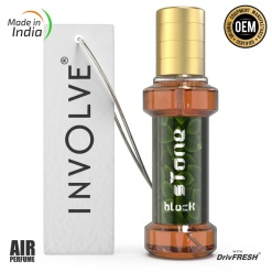Involve Rainforest Black Stone Scent Car Perfume - Fresh Fine Fragrance Spray Air Freshener - IRF09