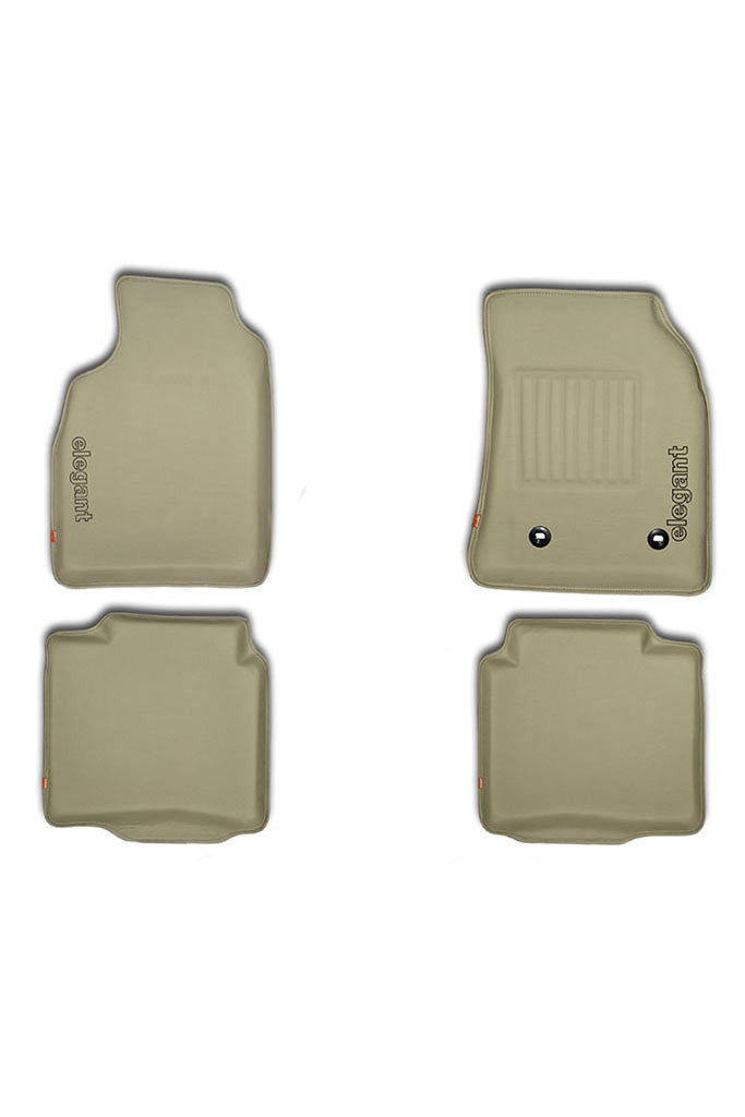 Elegant Sportivo 3D Car Floor Mat I-Grey Compatible With Mahindra Scorpio 2014-2015