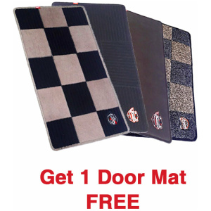 Elegant Printed Carpet Car Floor Mat Beige Compatible With Mahindra Scorpio 2016-2021