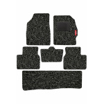 Elegant Grass PVC Car Floor Mat Black and Grey Compatible With Nissan Terrano