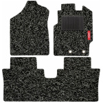 Elegant Grass PVC Car Floor Mat Black and Grey Compatible With Mahindra Thar