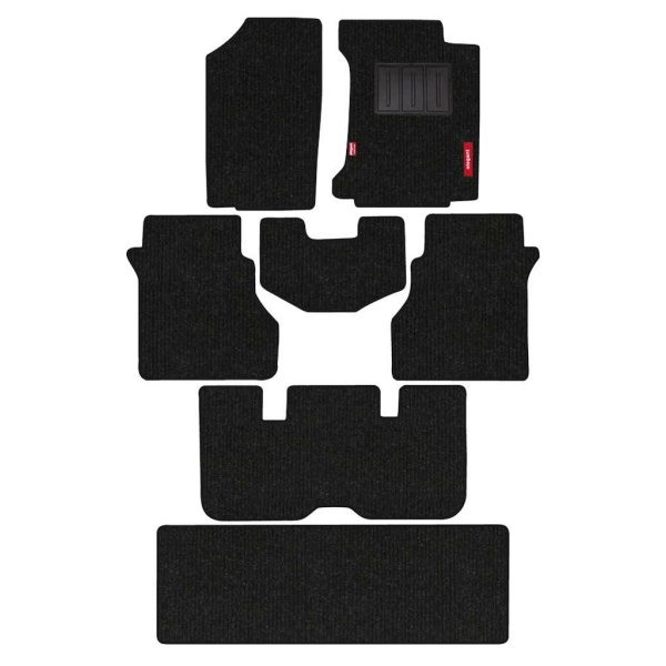 Elegant Carry Carpet Car Floor Mat Black Compatible With Maruti Ertiga 2018 Onwards
