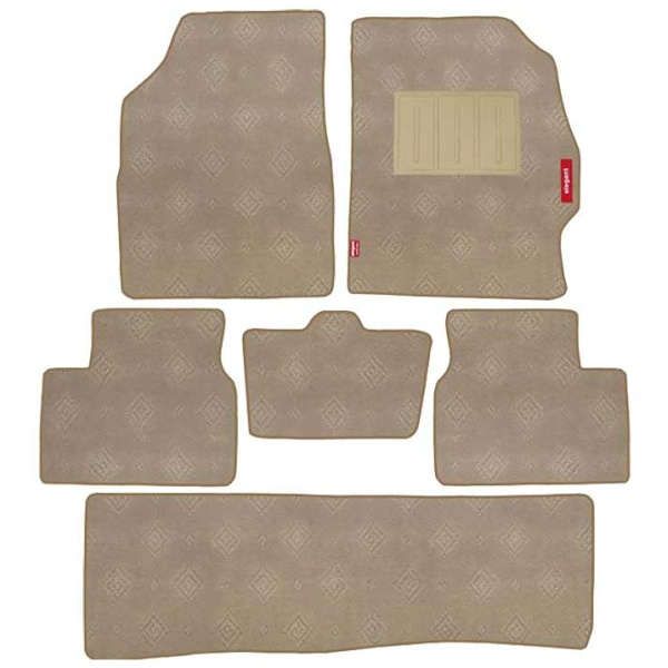 Elegant Jewel Anthra Carpet Car Floor Mat Beige Compatible With Mitsubishi Outlander