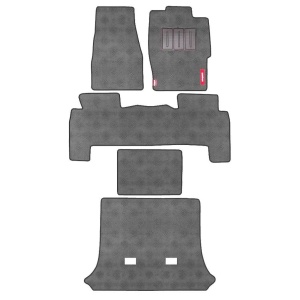 Elegant Jewel Anthra Carpet Car Floor Mat Grey Compatible With Mahindra Scorpio 2014-2015