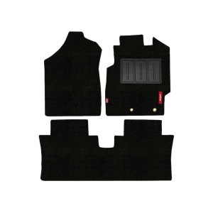 Elegant Miami Luxury Carpet Car Floor Mat Black Compatible With Mahindra Thar 2020 Onwards