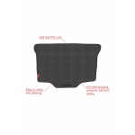Elegant Magic Car Dicky Mat Black Compatible With Volvo XC90
