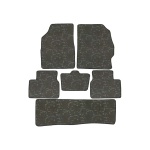 Elegant Printed Carpet Car Floor Mat Black Compatible With Honda CR-V