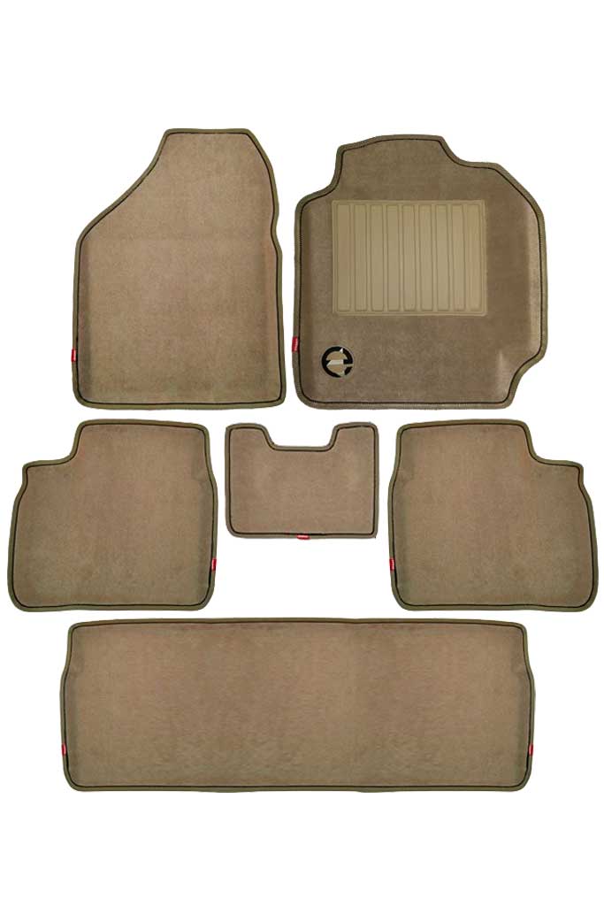 Elegant Royal 3D Car Floor Mat Beige Compatible With Land Rover Discovery Sport