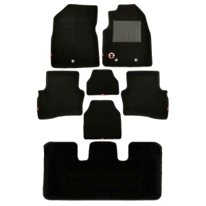 Elegant Royal 3D Car Floor Mat Black Compatible With Kia Carnival 7 Seater