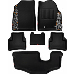 Elegant Musik 3D Car Floor Mat Black Compatible With Honda BR-V