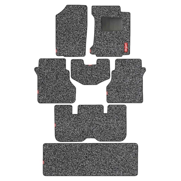 Elegant Spike Carpet Car Floor Mat Grey Compatible With Volvo XC60