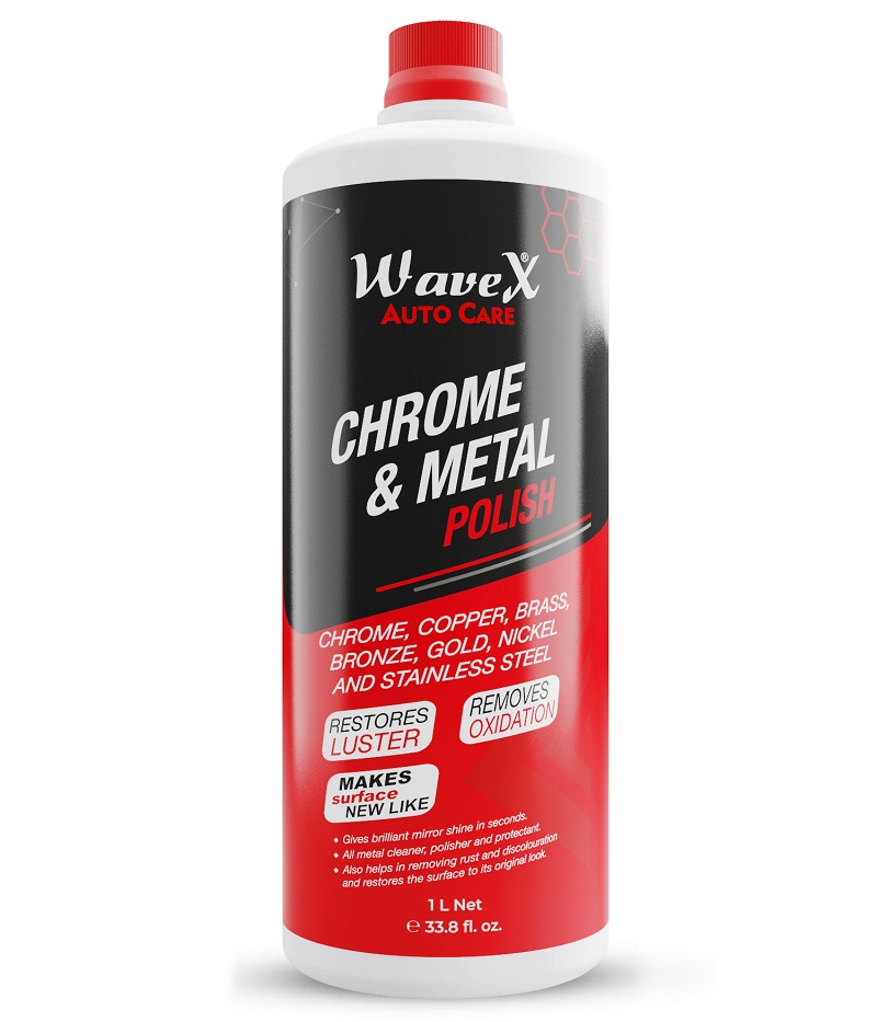Wavex Chrome and Metal Polish 1 Kg All Metal Cleaner, Polisher and Protectant