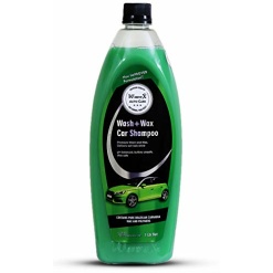 Wavex Wash and Wax Car Shampoo 1 LTR Gives Wet Look Shine,Buttery Smooth Feel, pH Neutral - Leaves no Water Spots