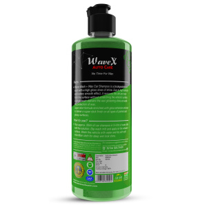 Wavex Wash and Wax Car Shampoo 500ml Gives Wet Look Shine,Buttery Smooth Feel, pH Neutral - Leaves no Water Spots