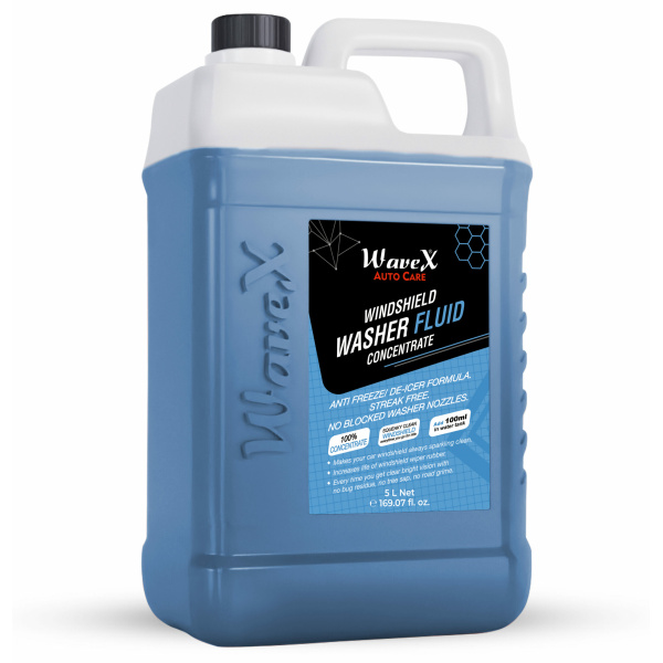 Wavex Windshield Washer Fluid Concentrate (5Ltr) 100ml Per Use