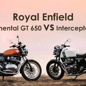 Royal Enfield Continental GT 650 vs Interceptor 650