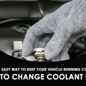 change coolant in car