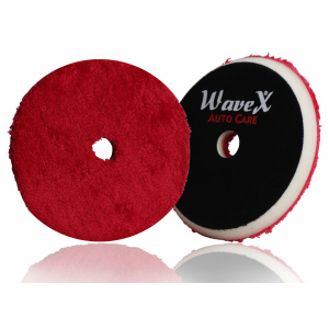 Wavex Microfiber Pad for Car Polishing Swirl Killer Cutting Disk Pad for Cutting and Polishing 6.5- Fits to 6 Backing Plate - Designed for Both DA and Rotary Polisher Machines - 1Pc