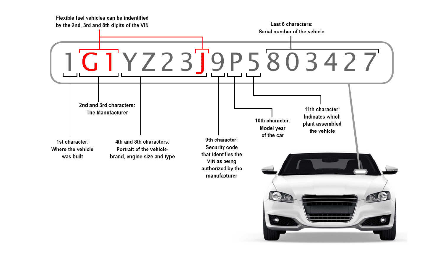 What is a Vehicle Identification Number and how to read a VIN