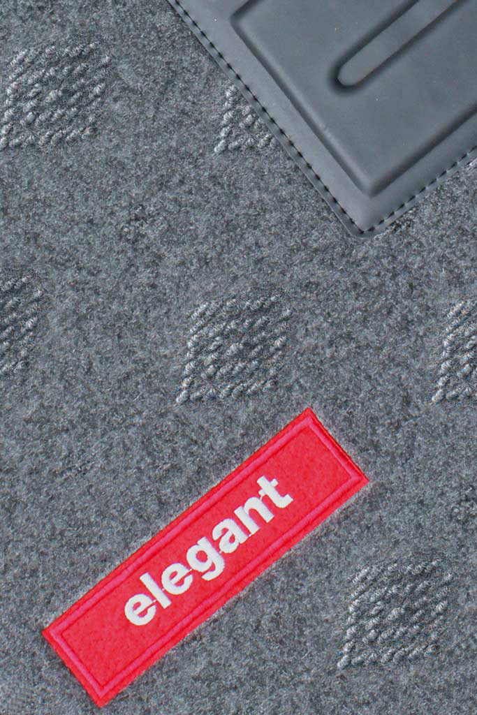 Elegant Jewel Anthra Carpet Car Floor Mat Grey Compatible With Tata Bolt