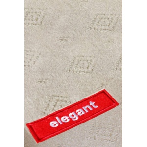 Elegant Jewel Anthra Carpet Car Floor Mat Beige