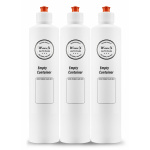 WaveX Empty Container Bottles (3 Spray Containers + 3 Pull Push Containers), Transparent