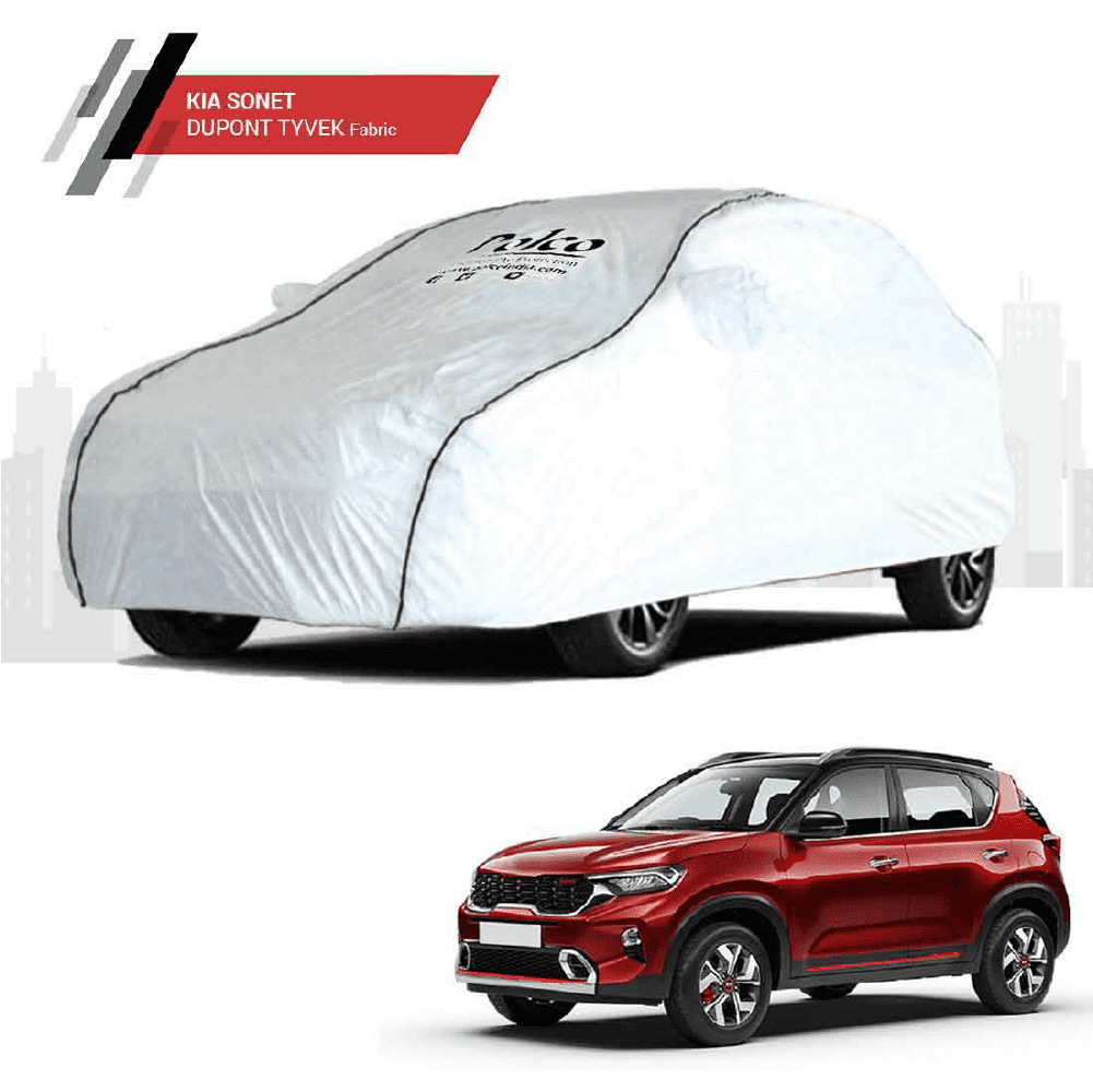 Polco Dupont Tyvek KIA Sonet Car Cover With Antenna Cover