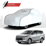 Polco Toyota Innova Car Body Cover with Antenna Cover, Mirror Pockets and 100% Water Repellent (Dupont Tyvek)
