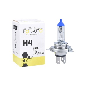 Potauto H4 Headlight Bulb P43t 12V 130/100W