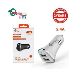 myTVS TI-10W 2.4A 2-USB Car Charger