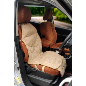Elegant Space CoolPad Full Car Seat Cushion Beige (For Driver)