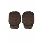 Elegant Caper Cool Pad Car Seat Cushion Black and Red (Set of 2)