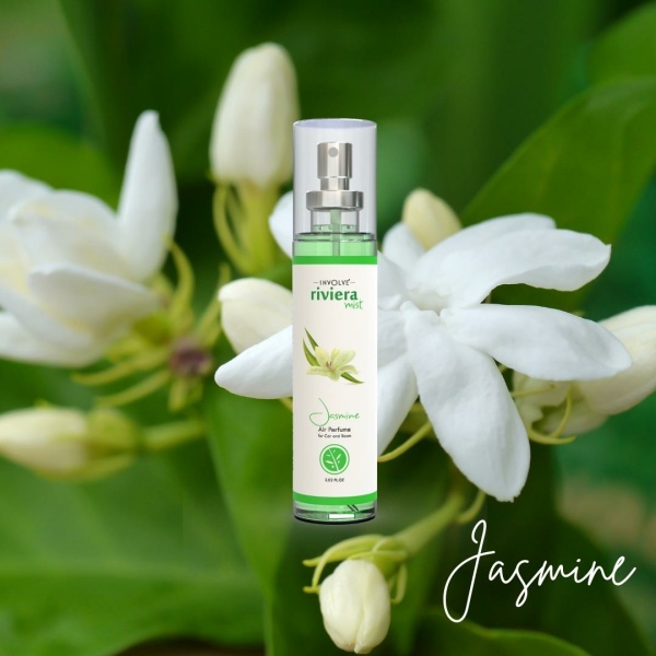 Involve Riviera Mist - Jasmine : water based Spray Air Perfume for Car / Car Air Freshener - IRM04
