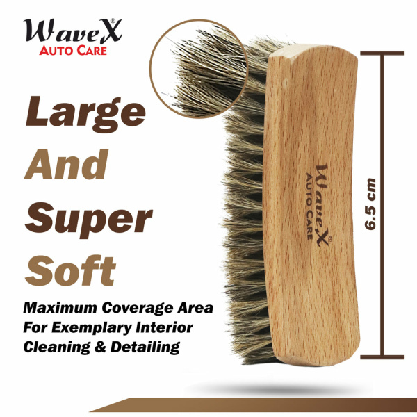 Wavex Premium Car Dashboard, Leather and Interior Detailing Brush