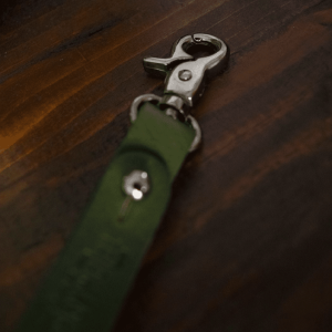 Army Green Key Fobs With Metallic Black