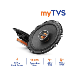 myTVS S2W-61 6" 2 Way Car Speakers in-bulit Tweeter