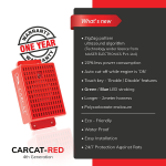 CARCAT RED- 4th Generation Rat Repellent for automobiles